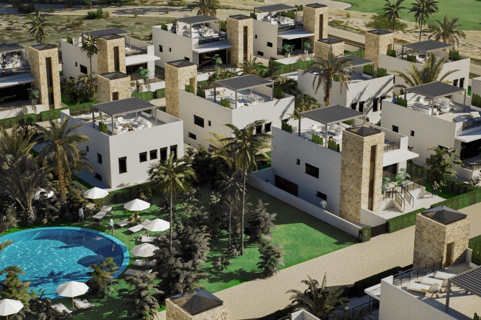 Nieuwbouw Woningen - Villa - Camposol Golf - Costa Calida