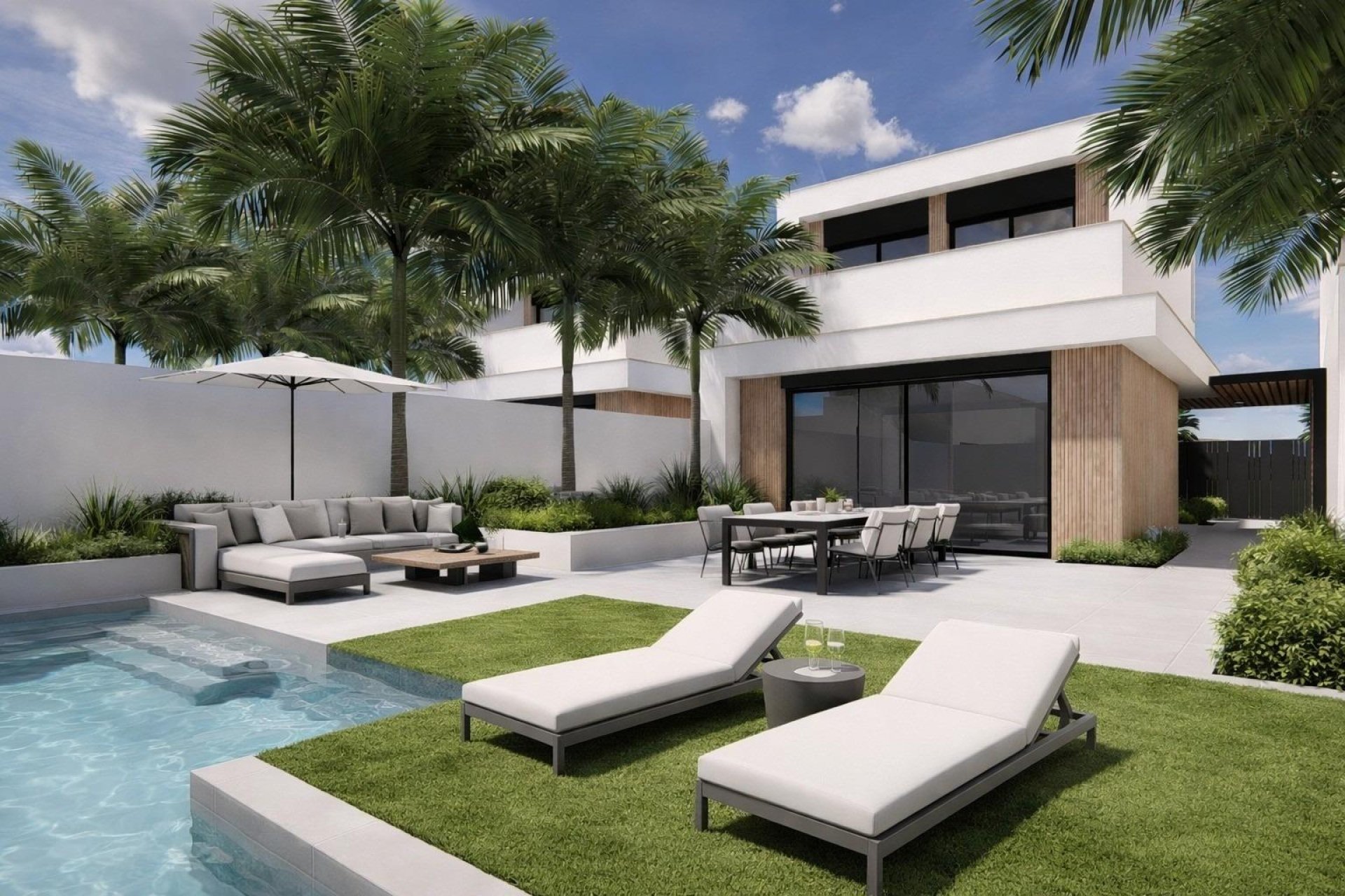Obra nueva - Villa - Serena Golf - Costa Calida