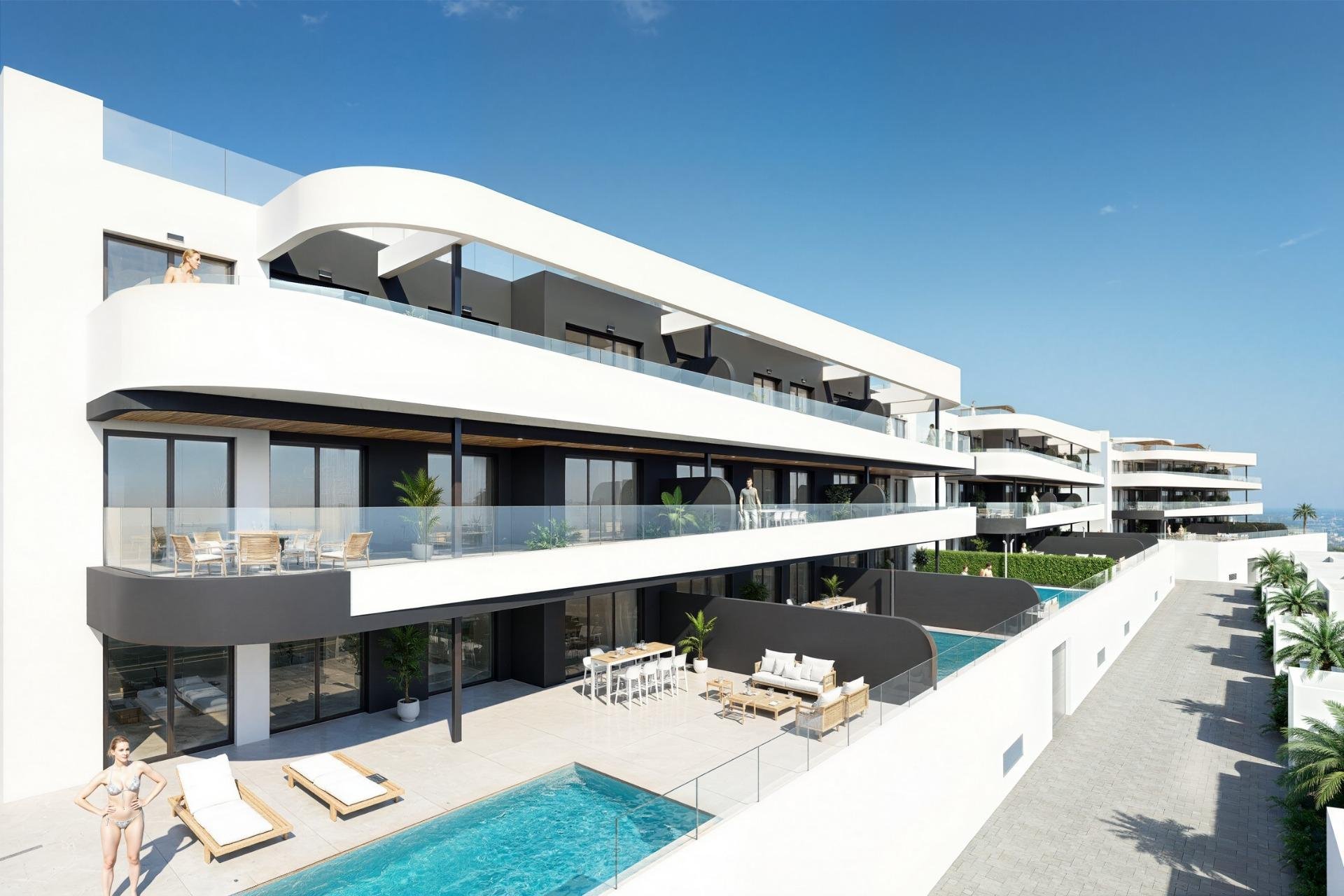 Nybyggnation - Lägenhet - Serena Golf - Costa Calida
