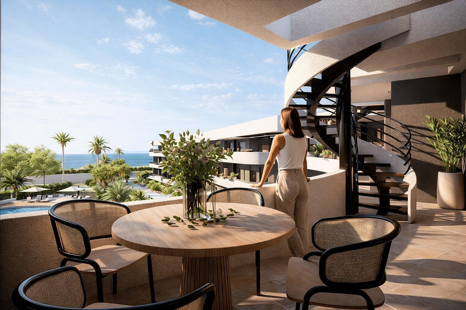 Nybyggnation - Lägenhet - Serena Golf - Costa Calida