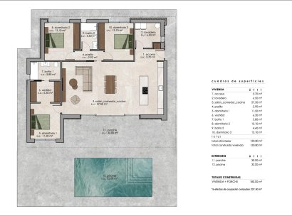 Villa · Nieuwbouw Woningen - Pinoso · Lel · Alicante · Spanje