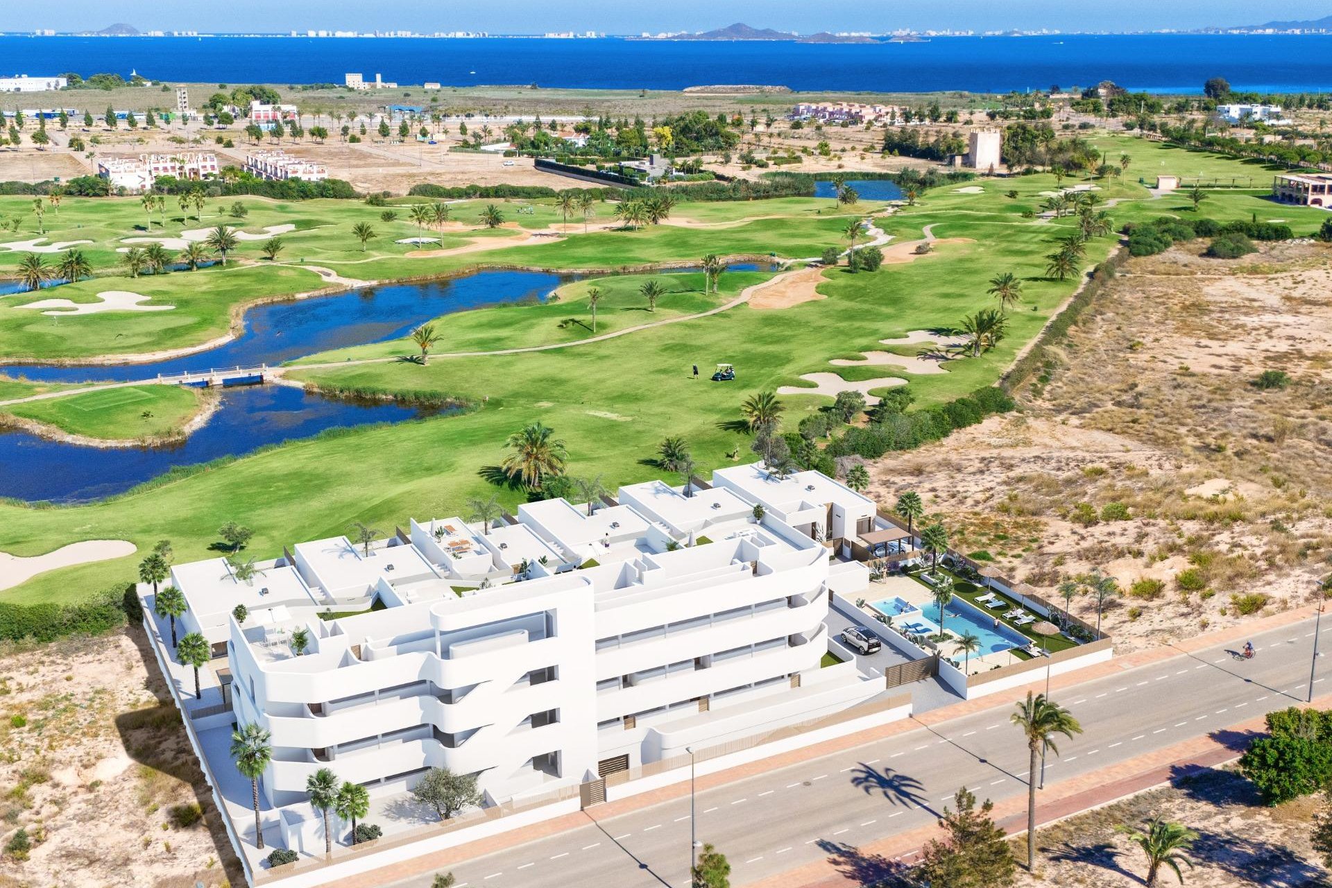 Nybyggnation - Lägenhet - Serena Golf - Costa Calida