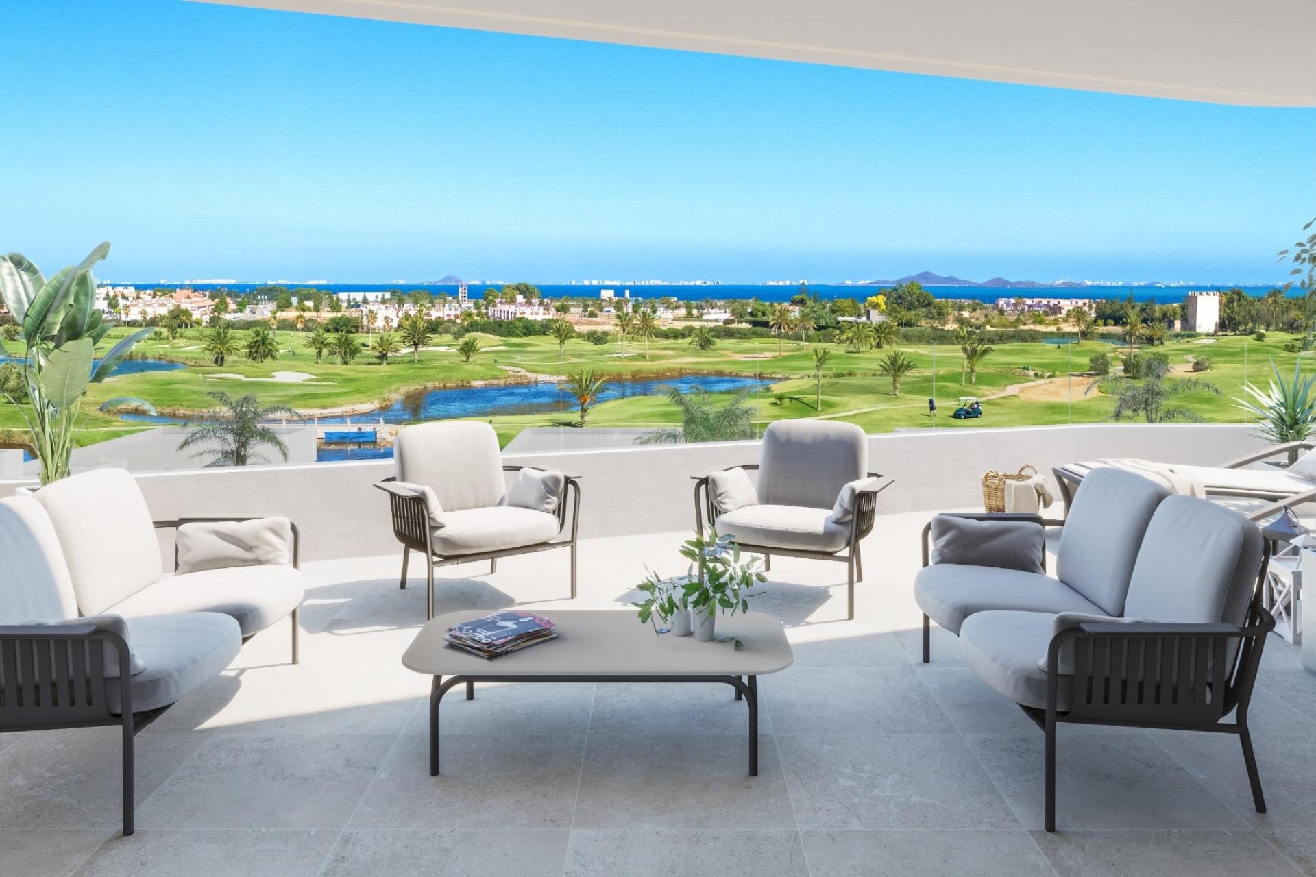 Nybyggnation - Lägenhet - Serena Golf - Costa Calida