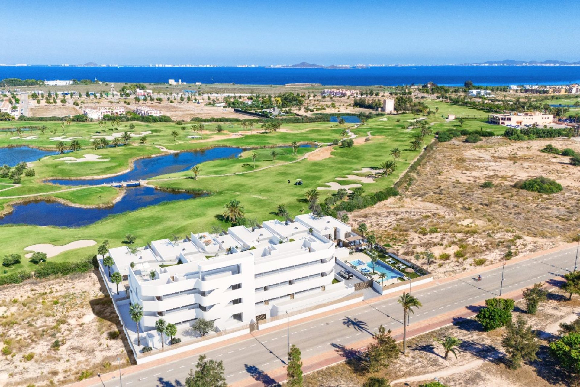 Nybyggnation - Lägenhet - Serena Golf - Costa Calida