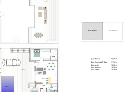 Quad house · Nieuwbouw Woningen - Benijofar · Pueblo · Alicante · Spanje