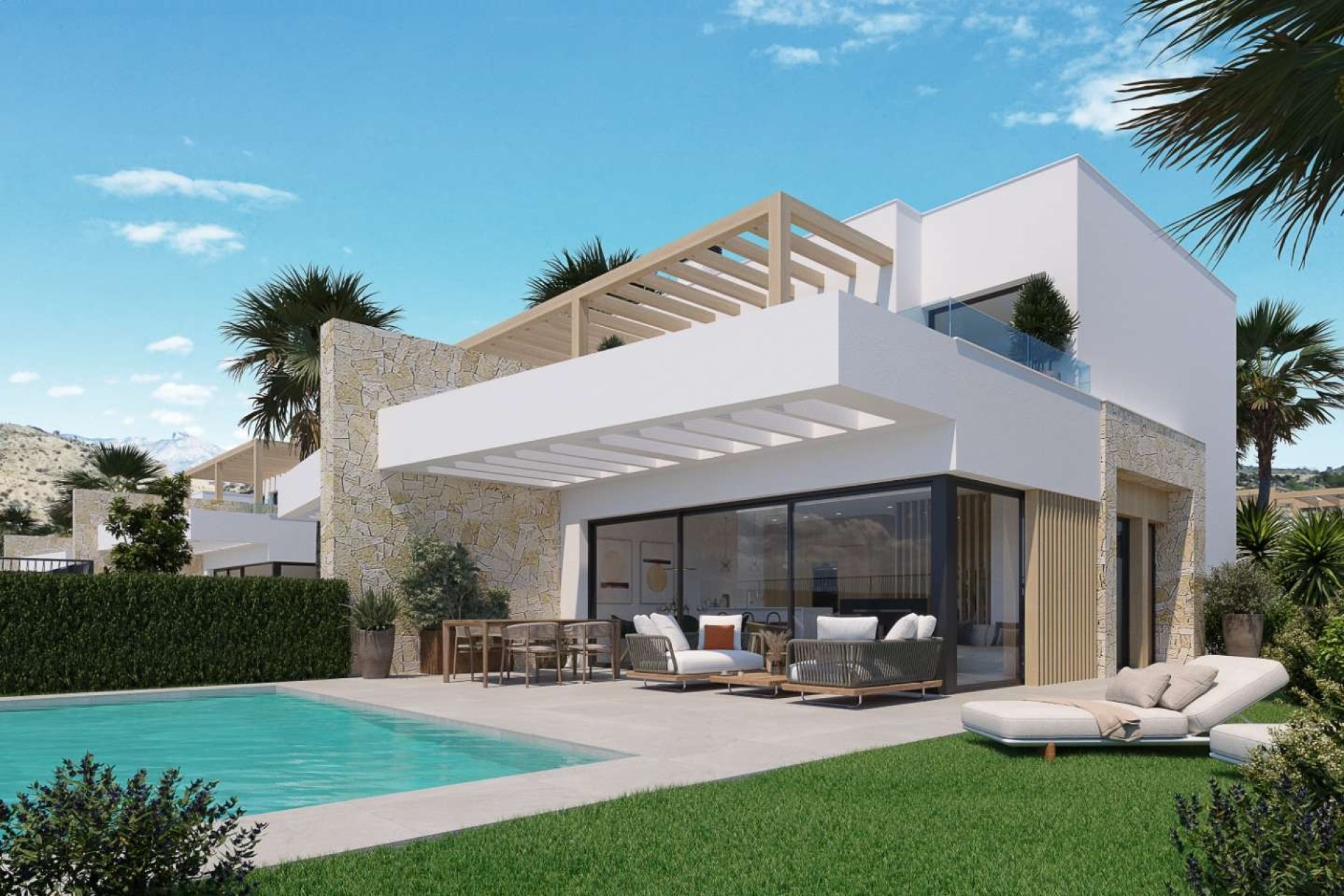 Nieuwbouw Woningen - Semi - Detached Villa - Monforte del Cid
