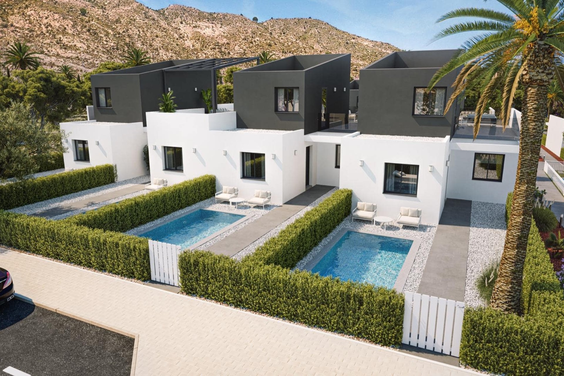 Nieuwbouw Woningen - Herenhuis - Altaona Golf and Country Club - Costa Calida