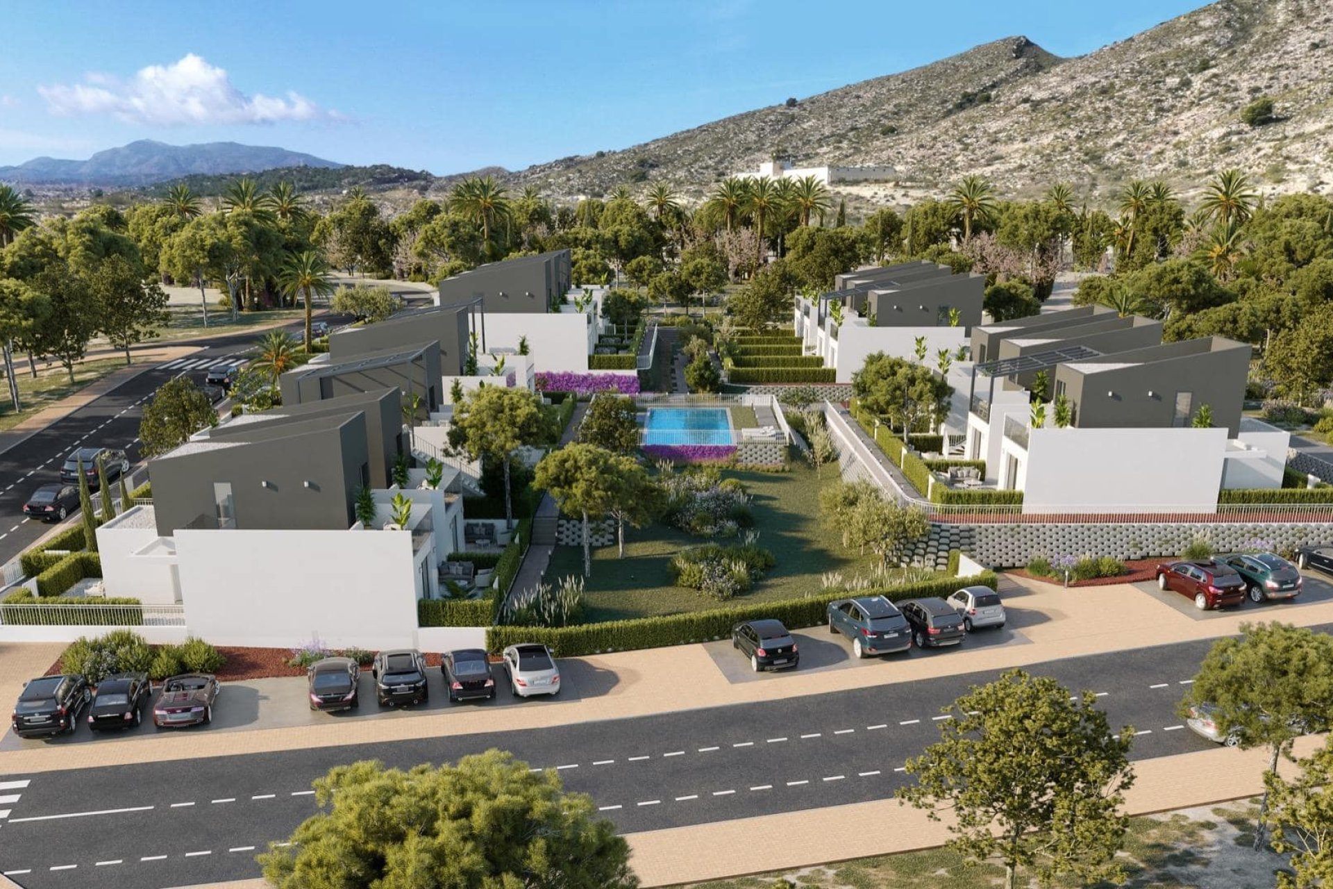 Nieuwbouw Woningen - Herenhuis - Altaona Golf and Country Club - Costa Calida