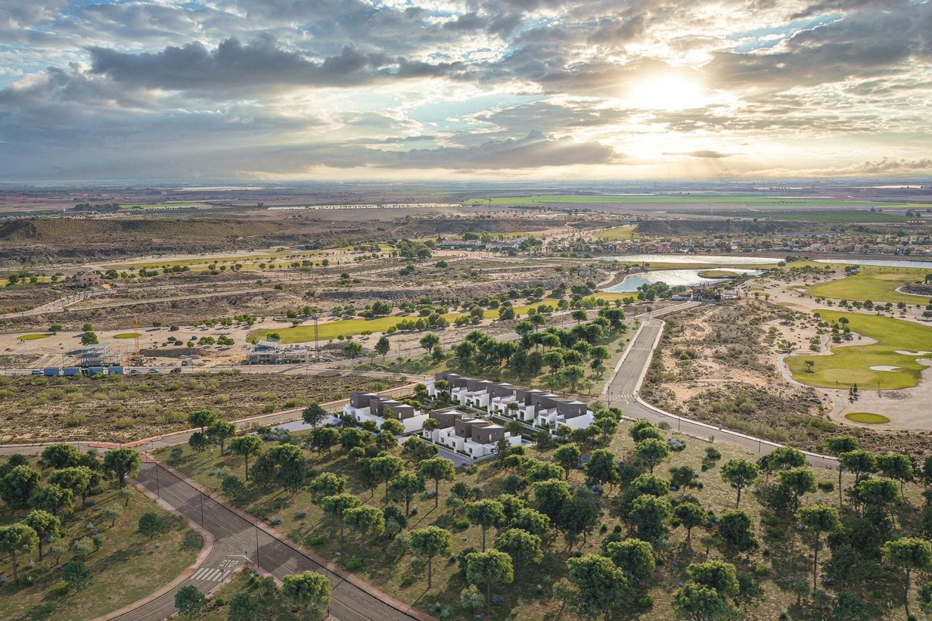 Nieuwbouw Woningen - Herenhuis - Altaona Golf and Country Club - Costa Calida