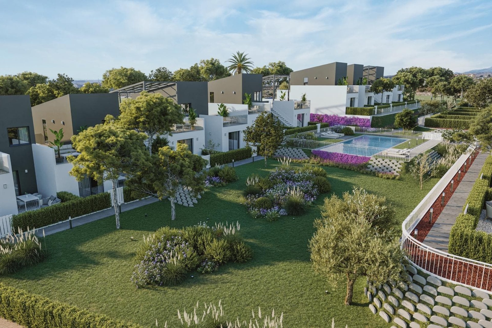 Nieuwbouw Woningen - Herenhuis - Altaona Golf and Country Club - Costa Calida
