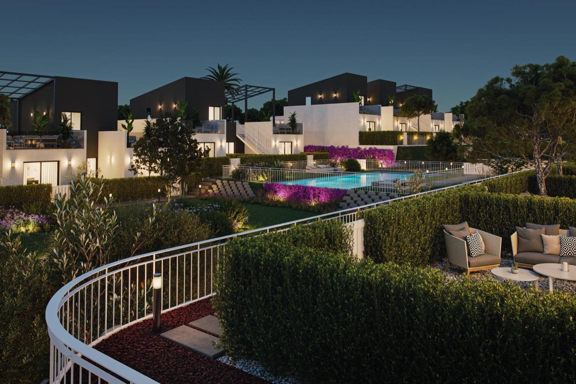 Nieuwbouw Woningen - Herenhuis - Altaona Golf and Country Club - Costa Calida