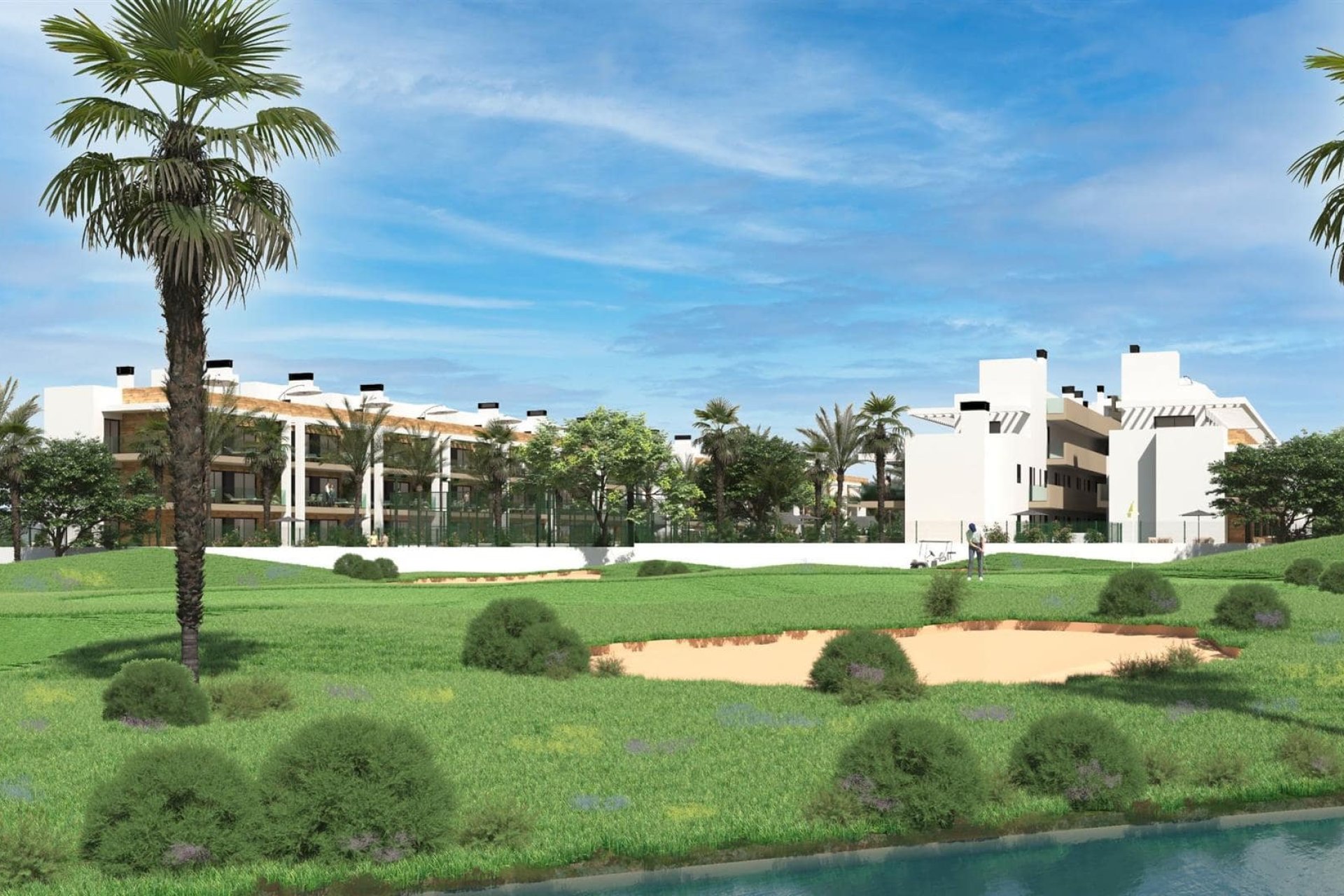 Nybyggnation - Lägenhet - Serena Golf - Costa Calida