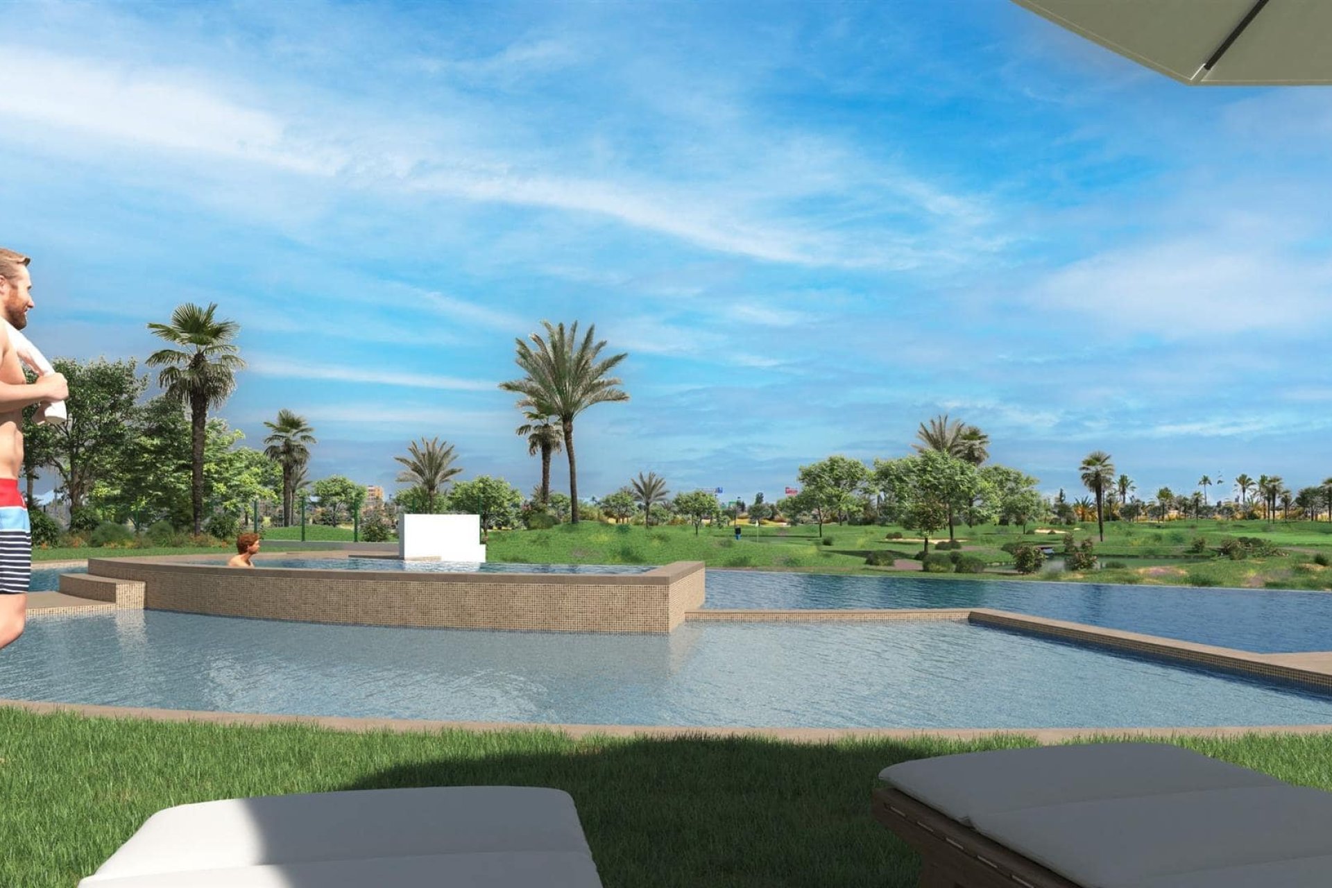 Nybyggnation - Lägenhet - Serena Golf - Costa Calida
