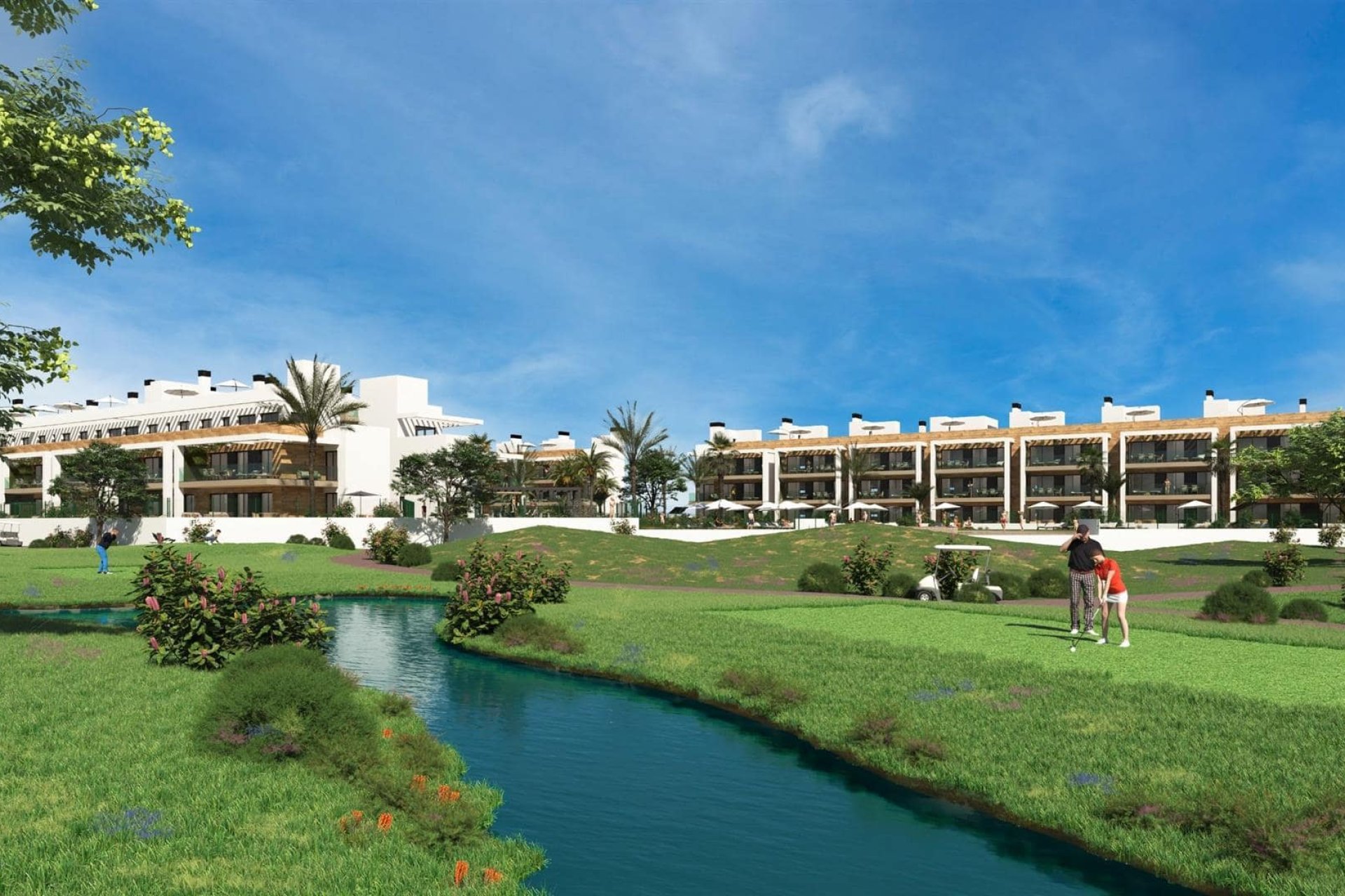 Nybyggnation - Lägenhet - Serena Golf - Costa Calida