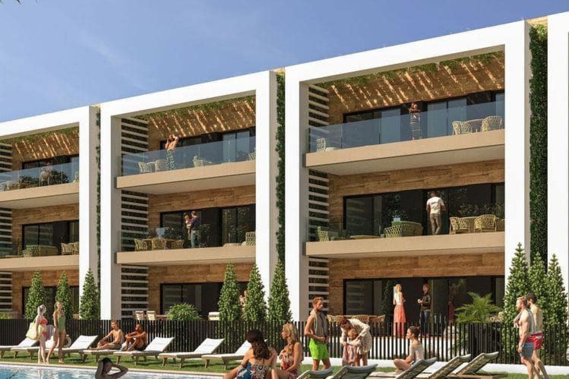 Nybyggnation - Lägenhet - Serena Golf - Costa Calida