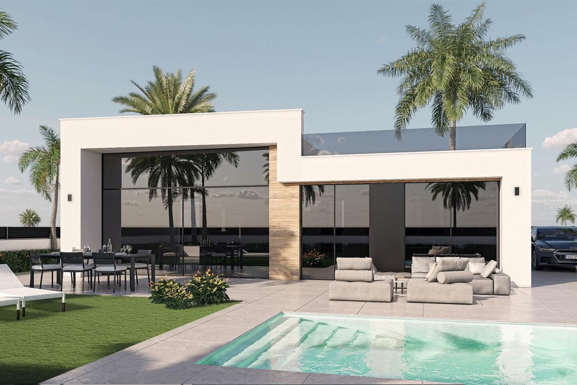 Nybyggnation - Villa - Condado de Alhama - Costa Calida