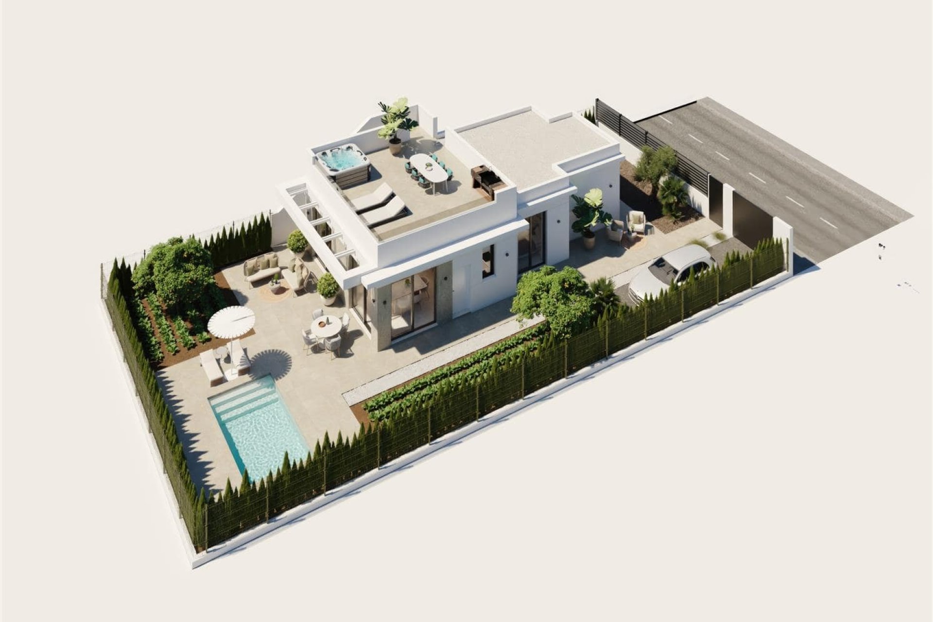 Nieuwbouw Woningen - Villa - Hacienda del Alamo Golf Resort - Costa Calida