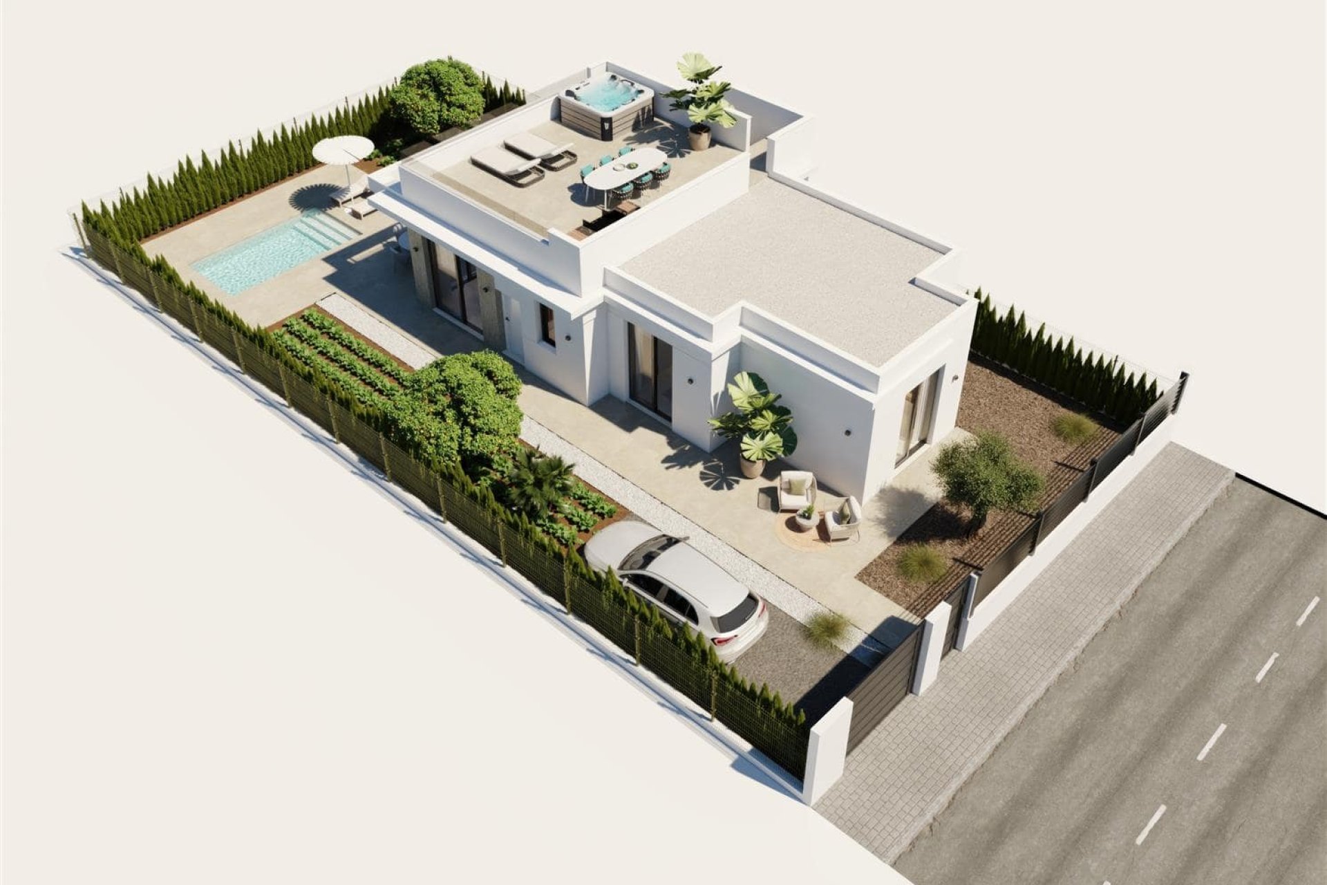 Nieuwbouw Woningen - Villa - Hacienda del Alamo Golf Resort - Costa Calida