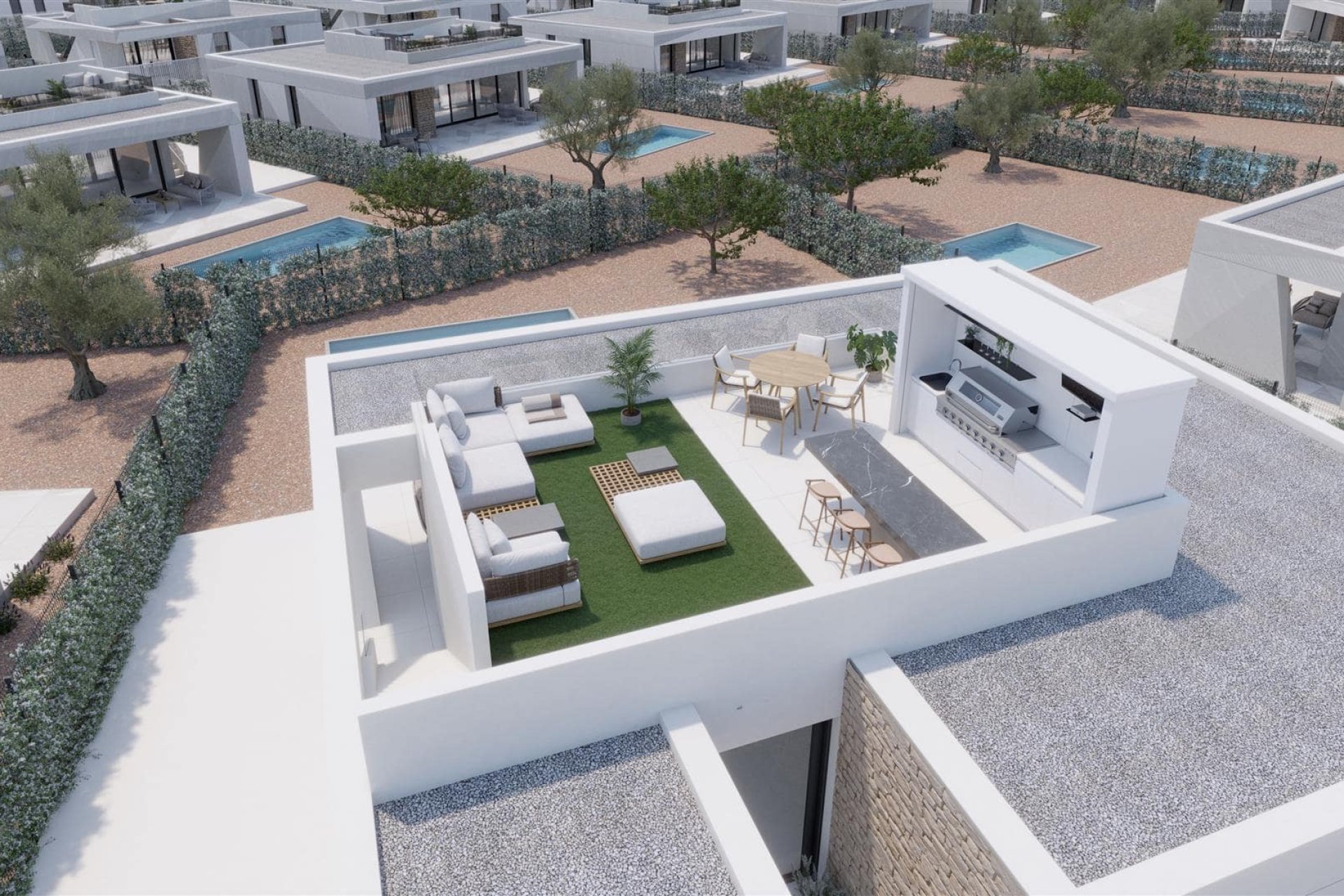 Nieuwbouw Woningen - Villa - Hacienda del Alamo Golf Resort - Costa Calida