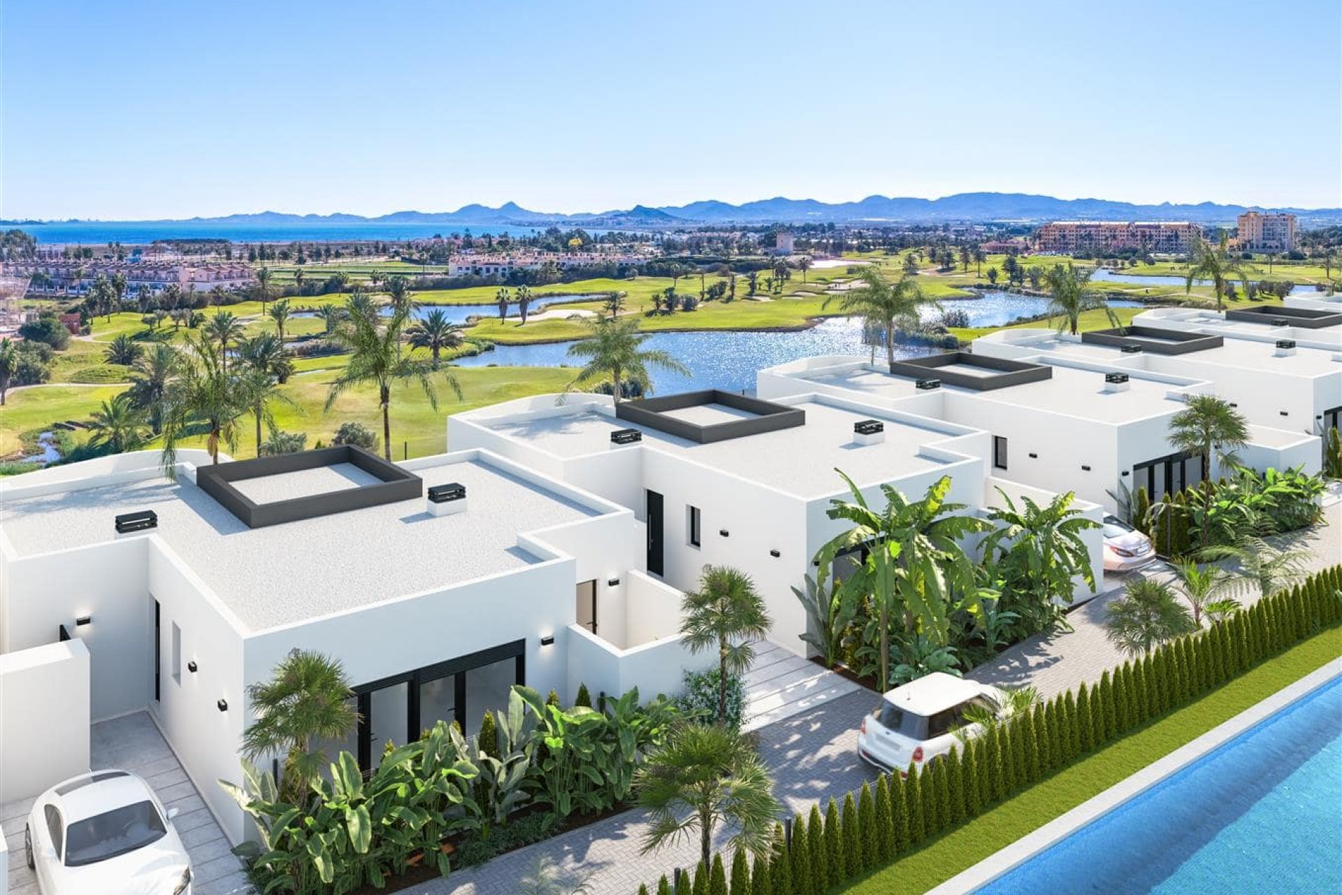 Nieuwbouw Woningen - Villa - Serena Golf - Costa Calida