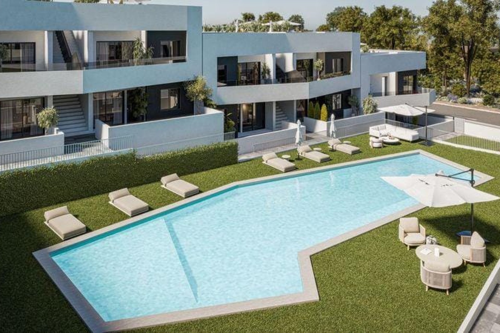 Nieuwbouw Woningen - Appartement - San Miguel de Salinas