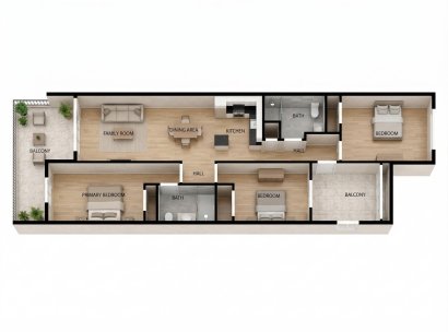 Appartement · Herverkoop - Torrevieja · Los Frutales · Alicante · Spanje