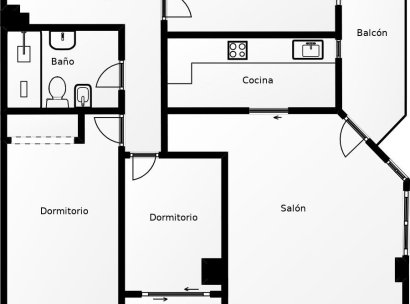 Appartement · Herverkoop - Torrevieja · Centro · Alicante · Spanje