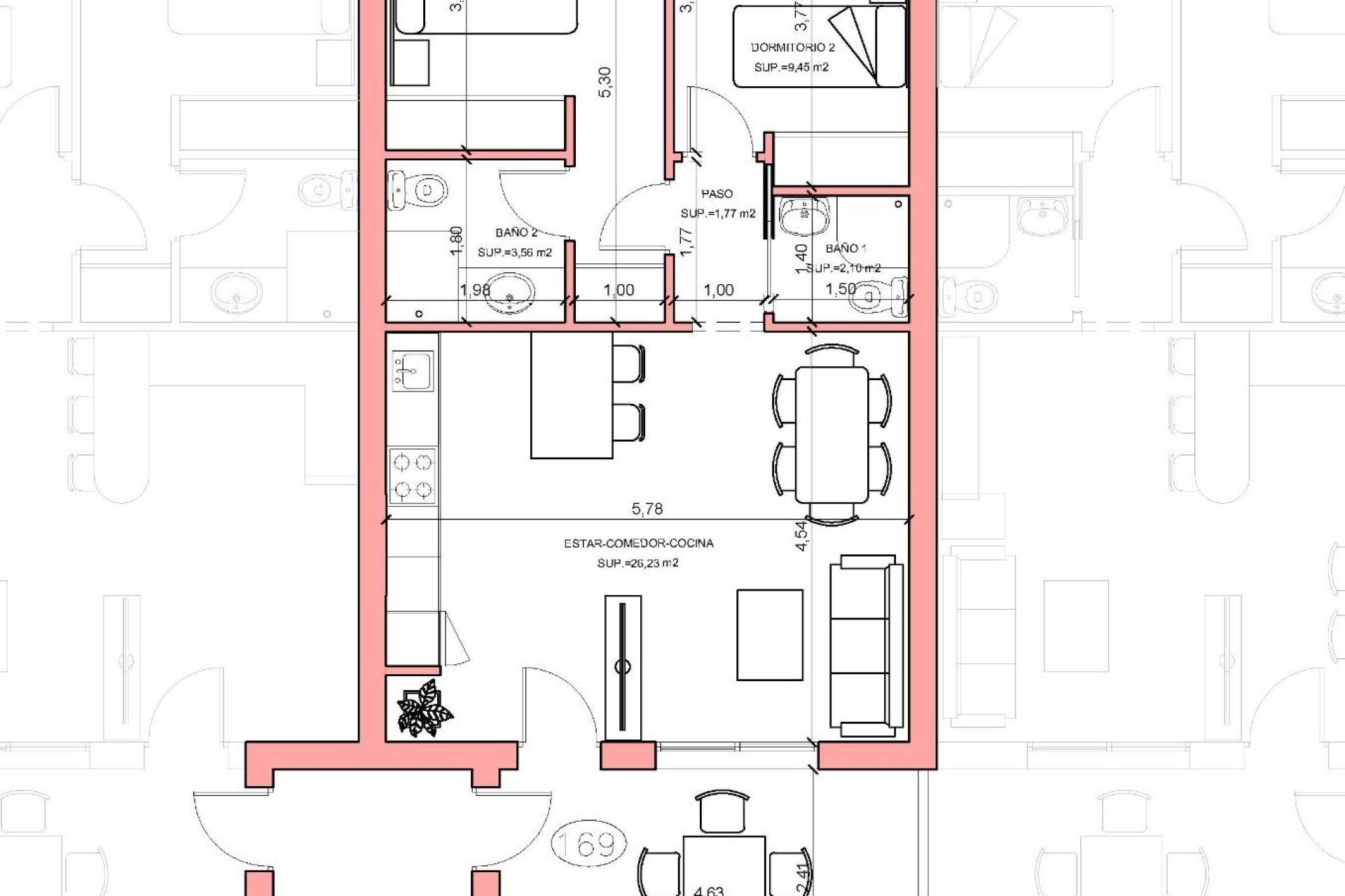 Nieuwbouw Woningen - Appartement - Fuente Alamo