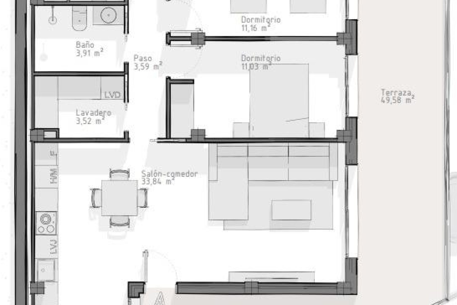 Nieuwbouw Woningen - Appartement - Aguilas - Costa Calida