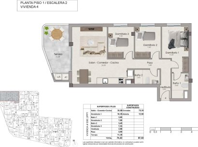 Appartement · Nieuwbouwwoningen - Torrevieja · Estacion de autobuses · Alicante · Spanje