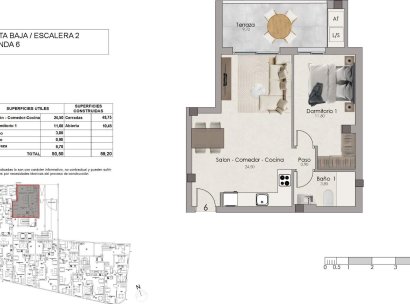 Apartamento · Obra nueva - Torrevieja · Estacion de autobuses · Alicante · España