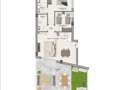 Apartment · New Build - Torrevieja · Estacion de autobuses · Alicante · Spain