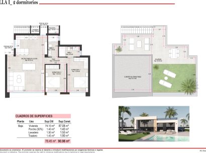 Hus · Nybyggnation - Condado de Alhama · Murcia · Spanien