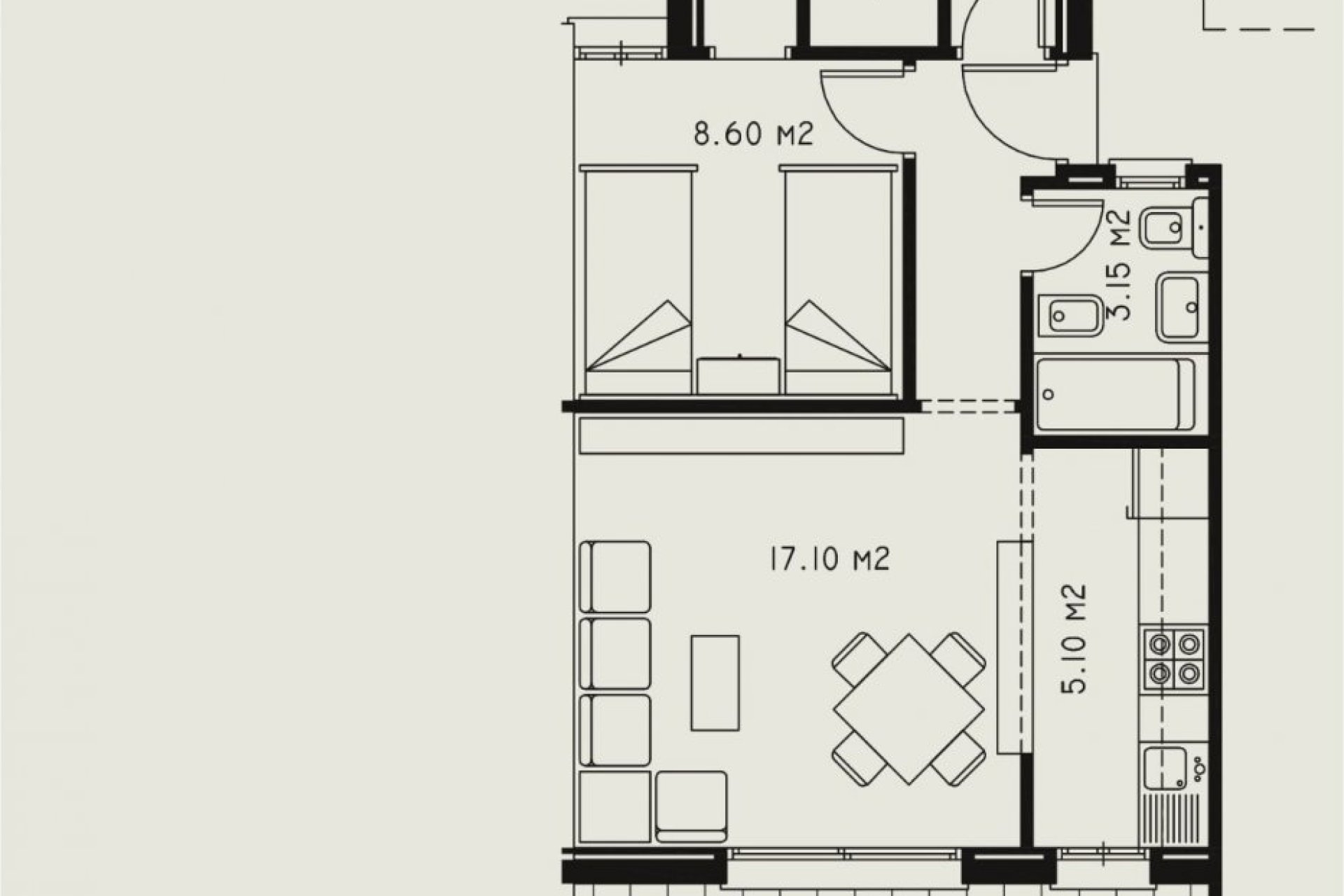 Nieuwbouwwoningen - Appartement - Calpe